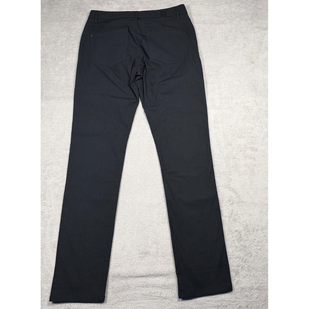 Vuori Meta Pant Mens 30 Black V430 Technical Performance Trousers Slim Fit - Picture 11 of 11